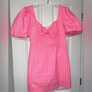 Lilly Pulitzer Pink & White Skorted Romper